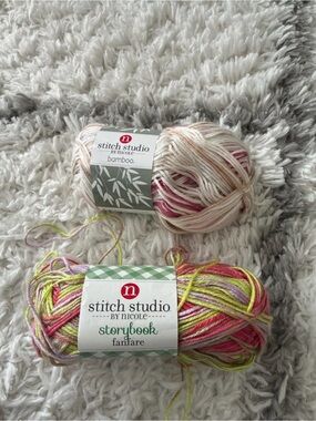 Stitch Studio by Nicole Multicolor Yarn Skeins - Storybook & Bamboo